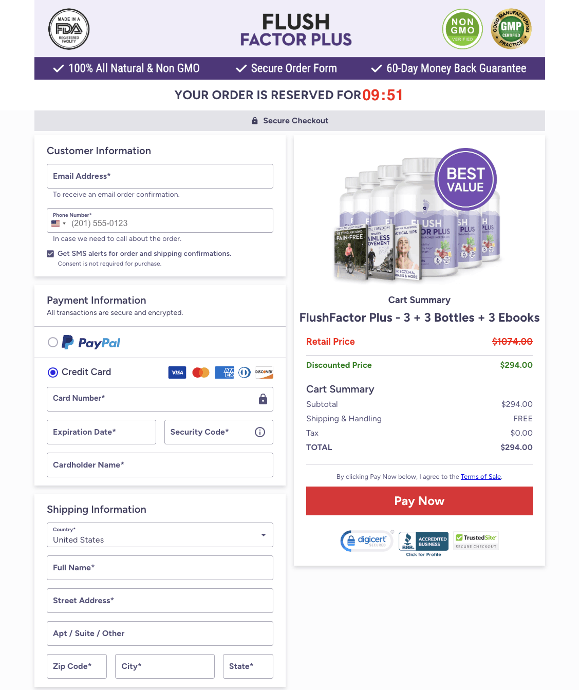 Flush-Factor-Plus-checkout-page